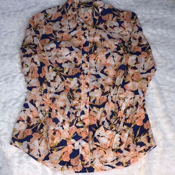 J.Crew button up blouse - Picture 1 of 5